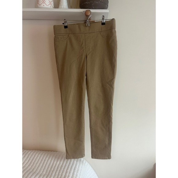 Lauren Jeans Co. Pants - Lauren Jeans Co. Ralph Lauren‎ tan cotton stretch dress pants 10